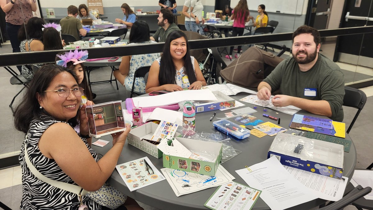 Makers working on different Rolife and Rowood projects at the Oakville meetup