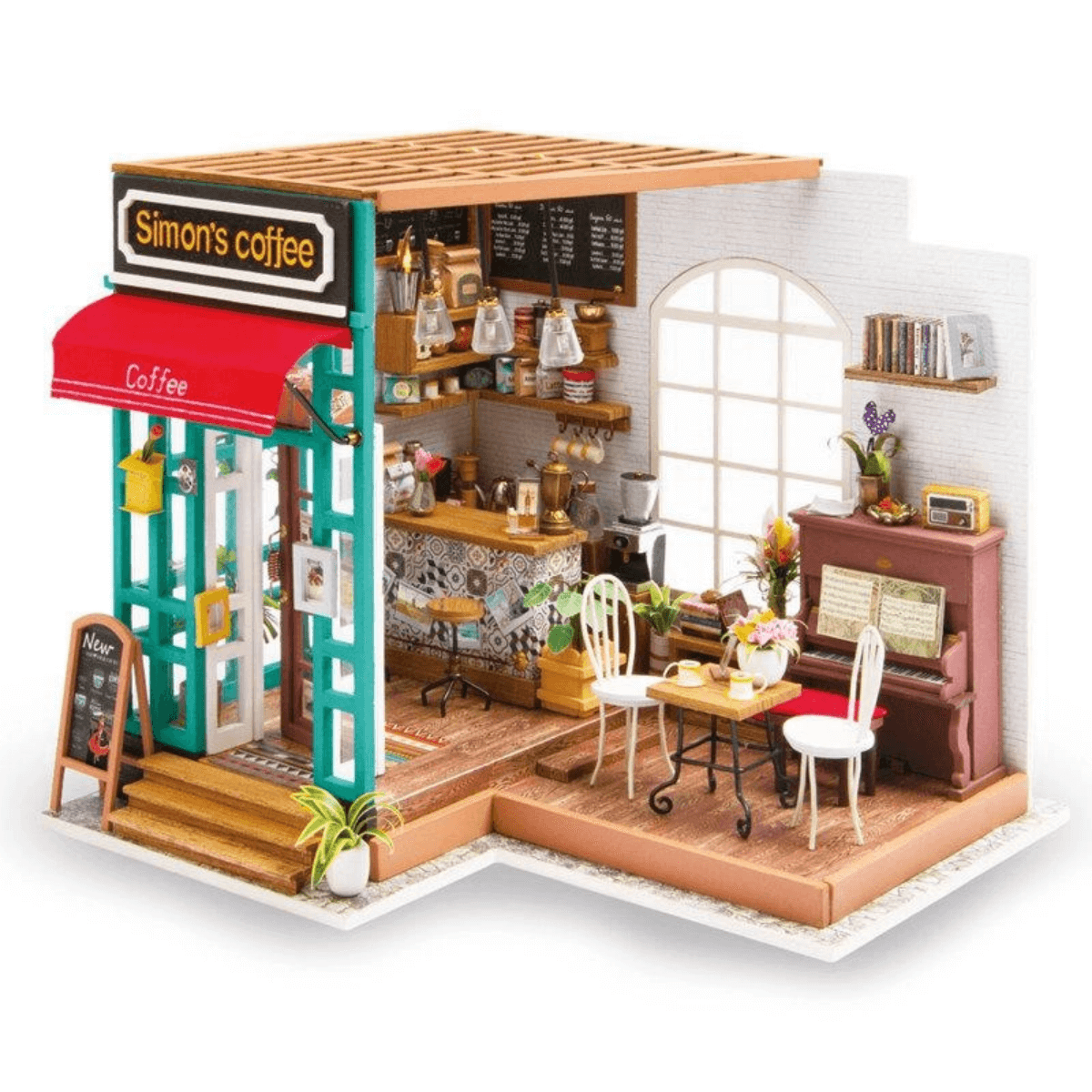 rolife 5-star difficulty simons coffee miniature shop dg109