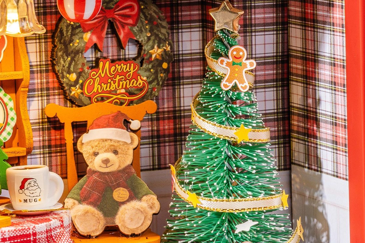 rolife christmas eva party diy kits inside