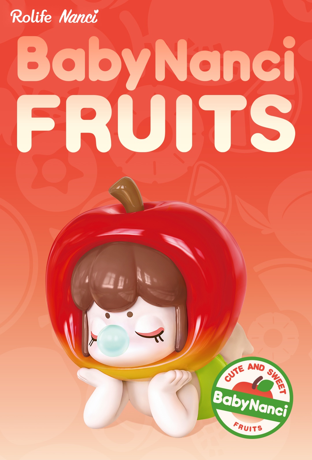 Rolife Surprise Figure Dolls - Baby Nanci Fruits NBXX title graphic