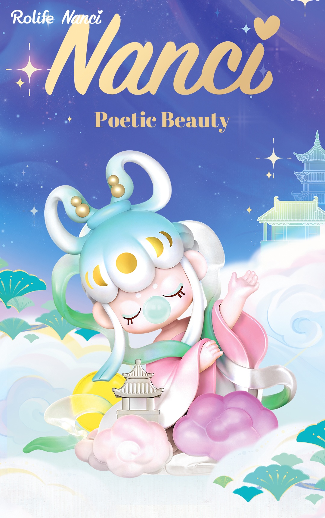 Rolife Surprise Figure Dolls- Nanci's Poetic Beauty title graphic