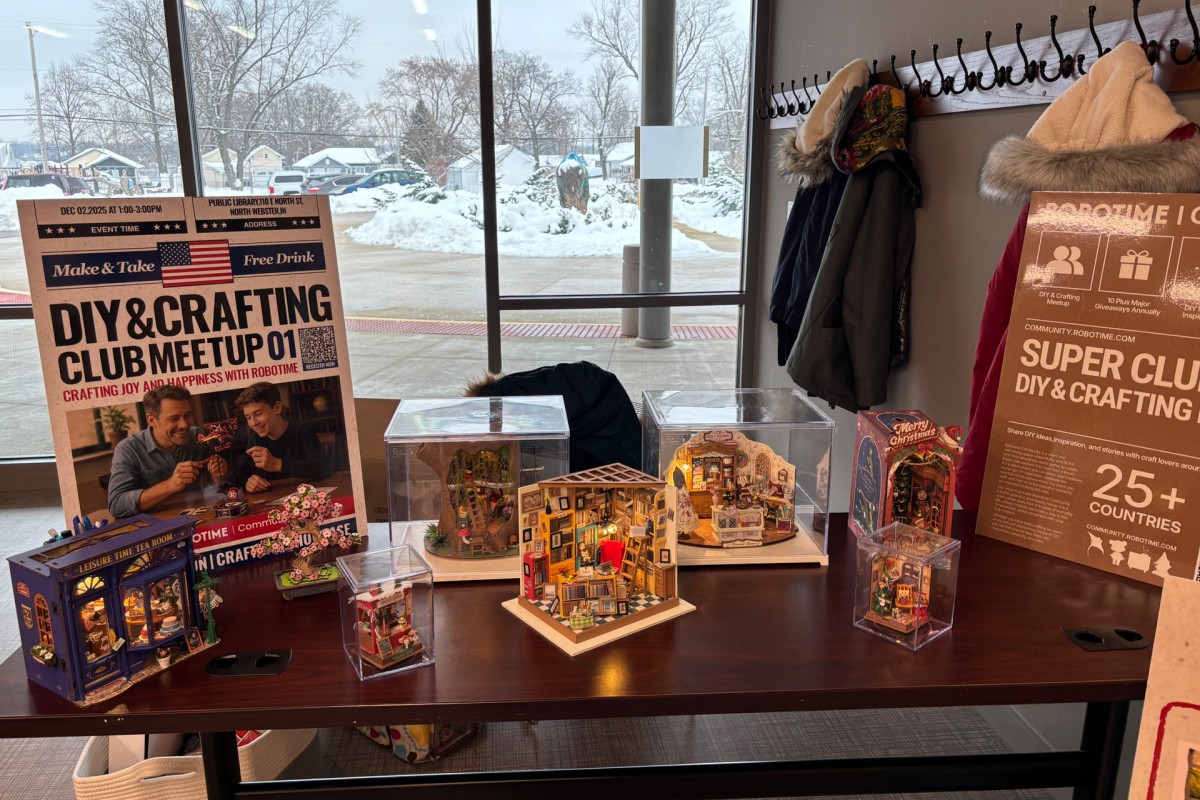 setting the ceative tone with diy miniature houses