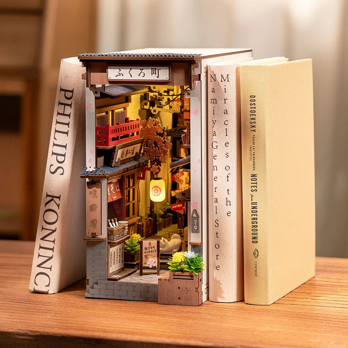 Rolife Book Nook Shelf Insert Kits