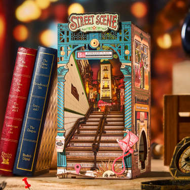 Street Scene book nook kit