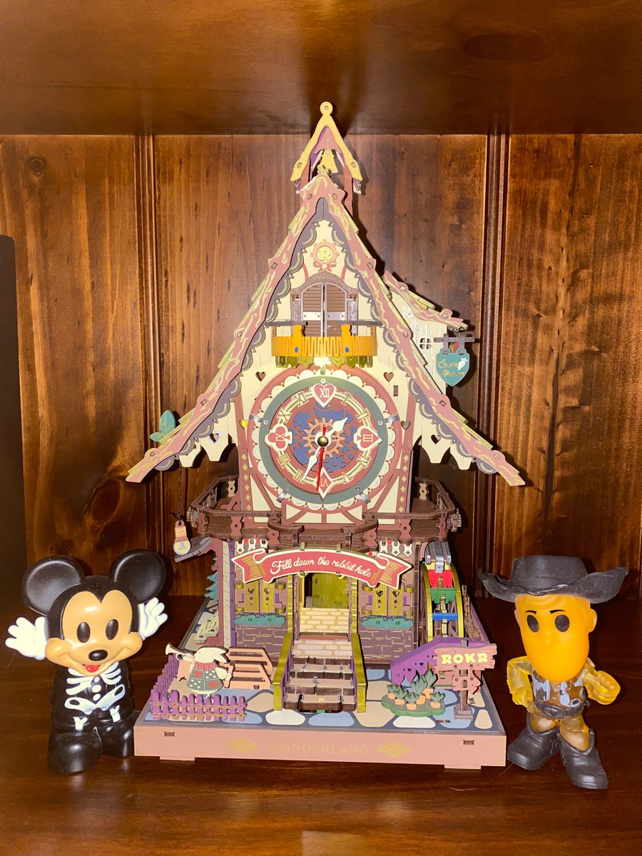Tricia12's colorful customized cuckoo clock build