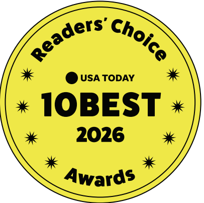 USA TODAY 10BEST Readers\' Choice Awards 2026 badge