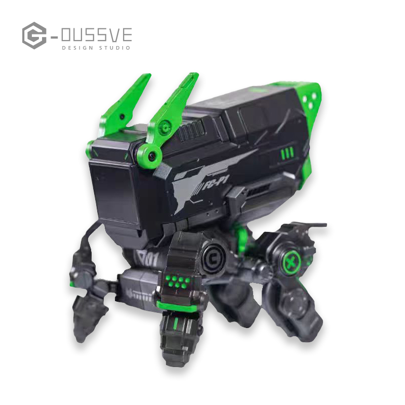 G-OUSSVE｜Core Generation Creative Wasteland Style Game Mecha Model Trendy Play Power Bank Figure Desktop Ornaments Cyber ​​Gift