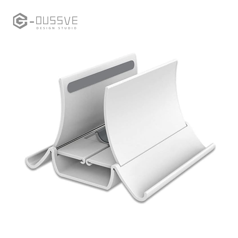 G-OUSSVE｜Laptop Vertical Stand, Desktop Computer Gravity Storage Rack, Vertical Holder, Cooling Support Stand, Universal Stand for Phones, iPads, Tablets, and Gaming Laptops