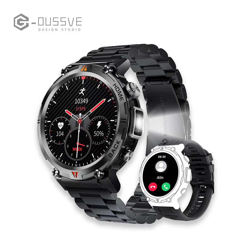 G-OUSSVE｜Smart Military Watch 3ATM Waterproof 2024  Design