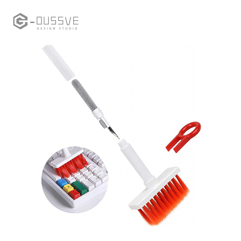 G-OUSSVE｜Clean Brush Cleaning Pen Keyboard Headset Laptop Gap Clear Multifunctional Brush