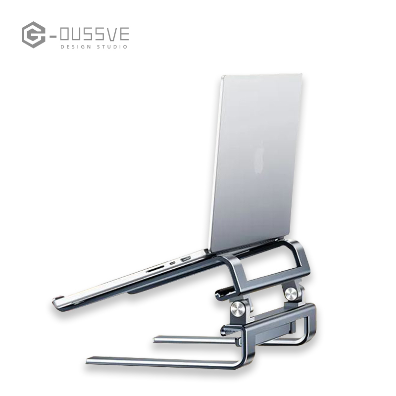 G-OUSSVE｜Aluminum Alloy Anti-Slip Cooling Foldable Stand for Laptops and iPad