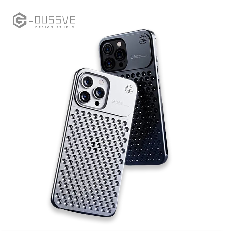 G-OUSSVE｜Aromatherapy Mobile Phone Case iphone  Aluminum Alloy Anti-drop Heat Dissipation