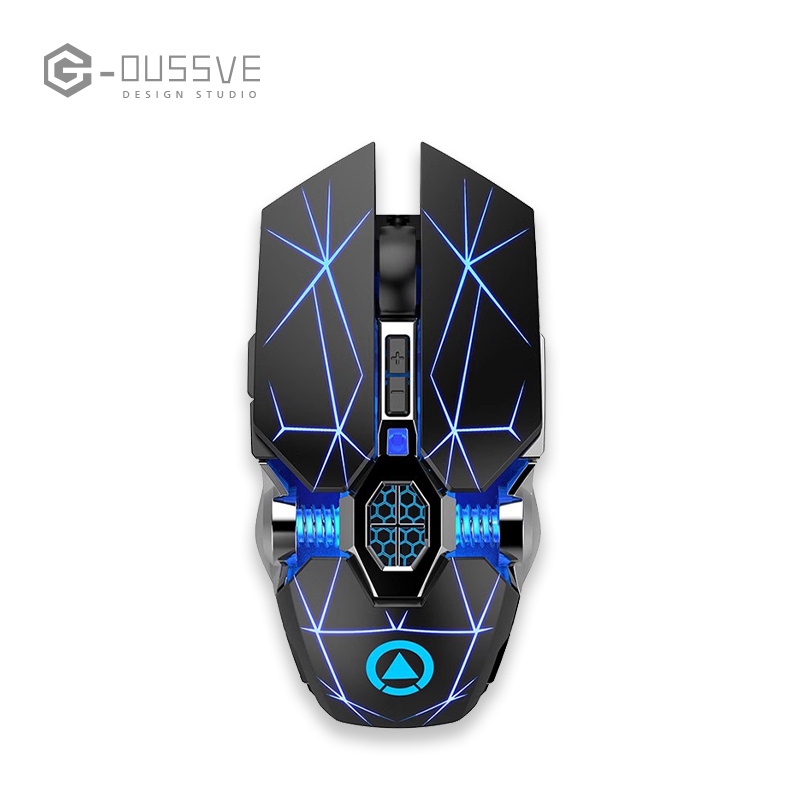 G-OUSSVE｜Wireless Mouse Charging Silent for Mechanical Revolution Queungshi/Aurora Pro/Unbounded 16 12th Gen Core I7 Gaming Laptop Silent Student Dormitory E-sports CF Chicken LOL