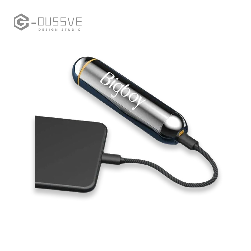 G-OUSSVE｜BIGBOY Massage for Eye and Face Vibration Alloy  Instrument Cylindrical Vibration with Charging Bank Treasure Compact and Portable Creative Fashion Design