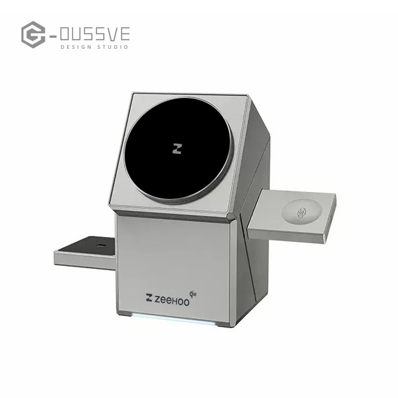 G-OUSSVE｜Wireless charger supports Qi2 protocol, compatible with MagSafe magnetic fast charging for phones, watches, and earbuds, compatible with Apple, Huawei, and Android