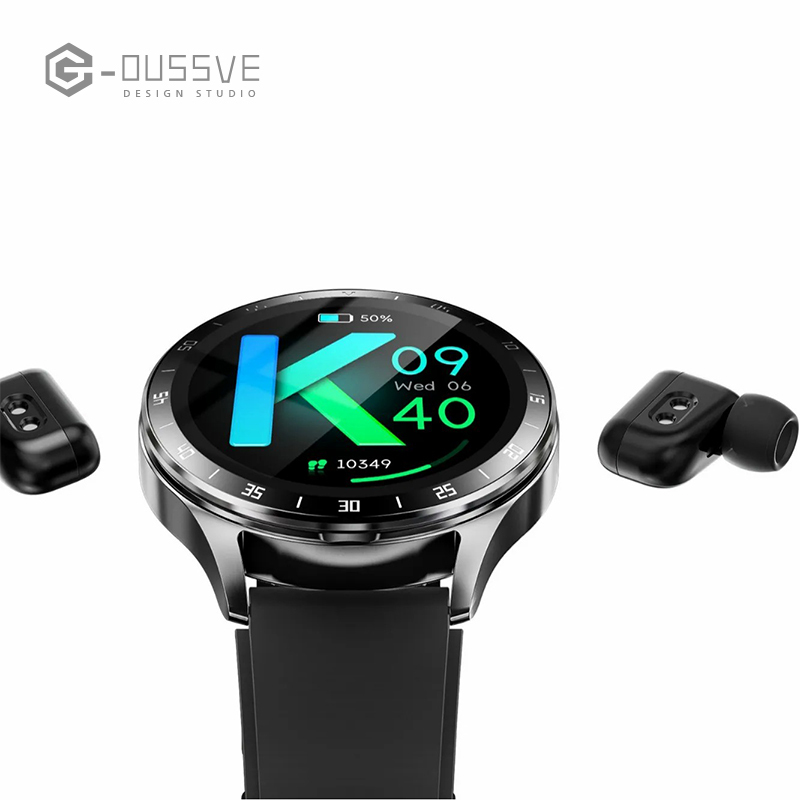G-OUSSVE｜2-in-1 Smartwatch with HD Bluetooth Calling, 1.39-inch High-D