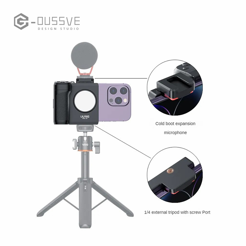 G-OUSSVE｜Phone Photography Portable Bluetooth Fill Light for Live Streaming and Phone Selfie