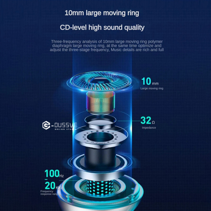 G-OUSSVE｜M25 gaming headset Bluetooth wireless 2024 new men's high sound quality sports Android& Apple universal