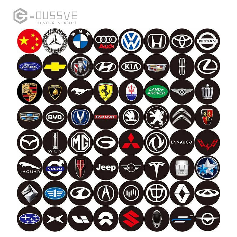 G-OUSSVE｜Car Aromatherapy Air Outlet, Car Atmosphere Light, Car Perfume 3D Pickup, RGB Voice-controlled Rhythm Light App control