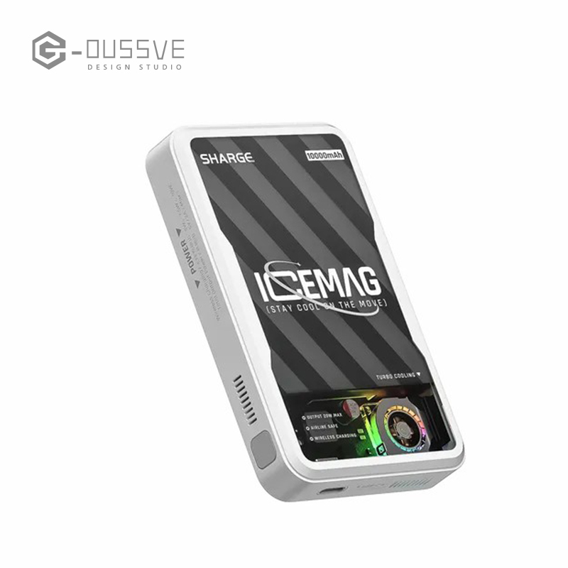 G-OUSSVE｜World's first magnetic power bank with active cooling