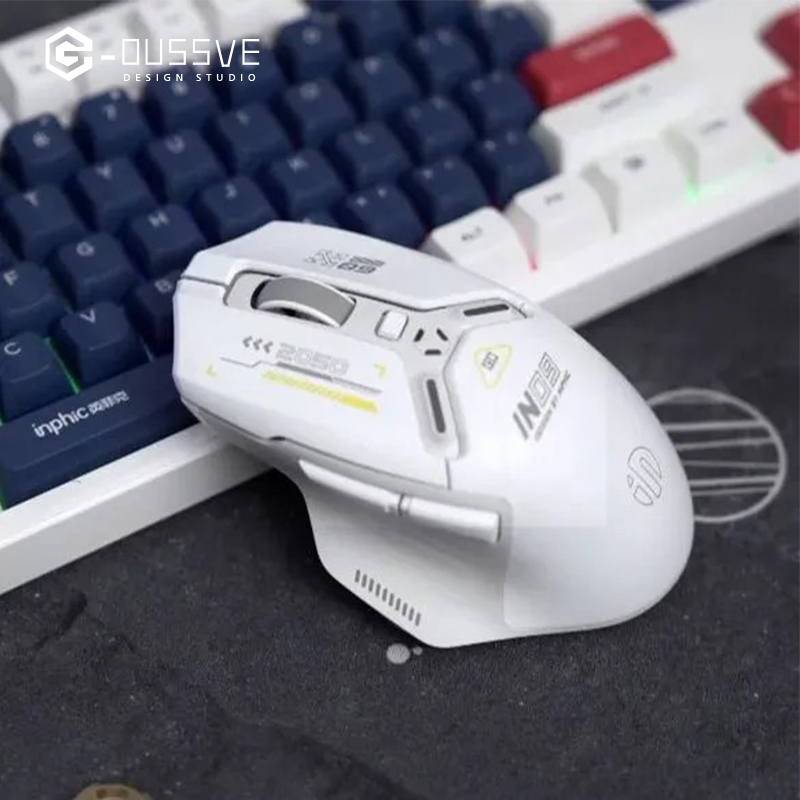 G-OUSSVE｜Inphic IN9 Three-mode Wireless Mouse, Wired Bluetooth, Gaming, E-sports, Office Computer, Notebook Charging Machinery