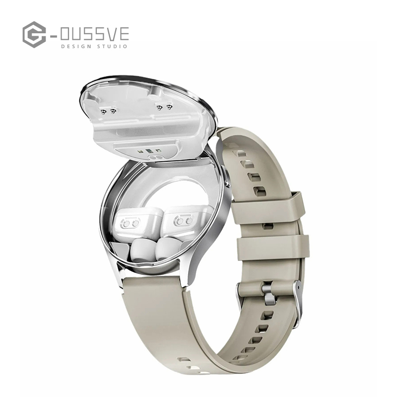 G-OUSSVE｜2-in-1 Smartwatch with HD Bluetooth Calling, 1.39-inch High-Definition Screen, Waterproof, and Ultra-Thin