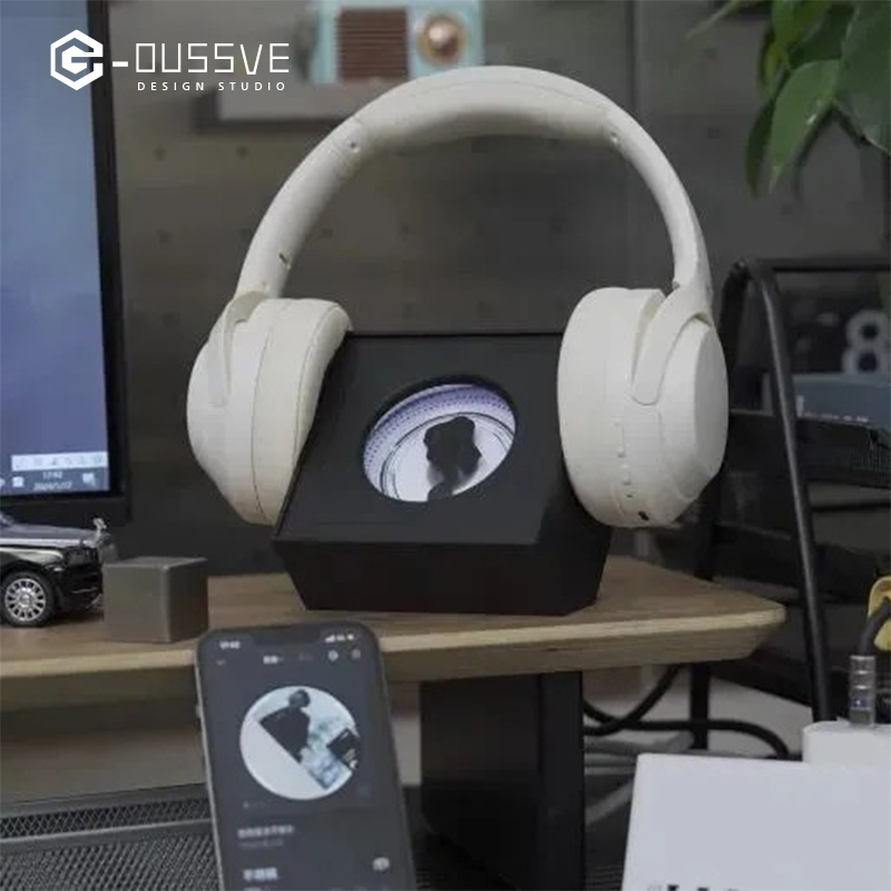 G-OUSSVE｜Venom Magnetic Fluid Music Rhythm Atmosphere Light Tide Play Decompression Desktop Decoration - Note: Not Bluetooth Audio