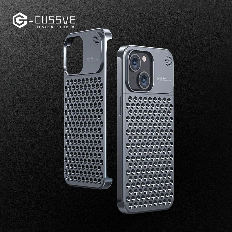 G-OUSSVE｜Aromatherapy Mobile Phone Case iphone Aluminum Alloy Anti-dro