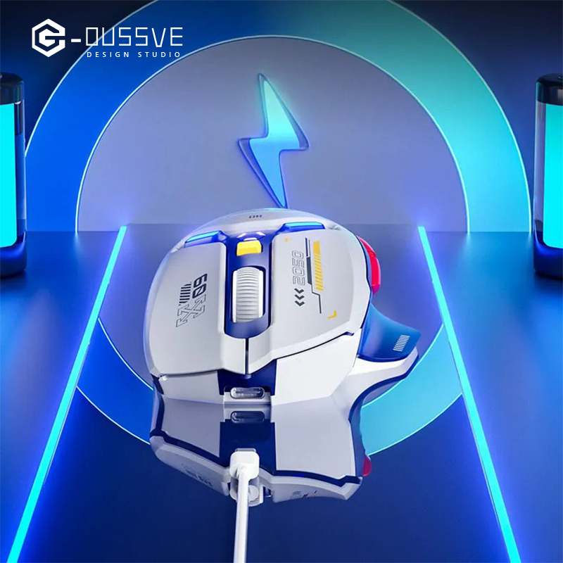 G-OUSSVE｜Inphic IN9 Three-mode Wireless Mouse, Wired Bluetooth, Gaming, E-sports, Office Computer, Notebook Charging Machinery