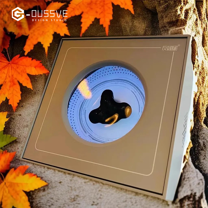 G-OUSSVE｜Venom Magnetic Fluid Music Rhythm Atmosphere Light Tide Play Decompression Desktop Decoration - Note: Not Bluetooth Audio