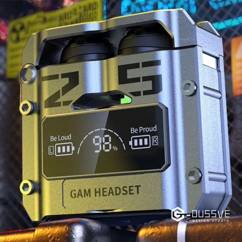 G-OUSSVE｜M25 gaming headset Bluetooth wireless 2024 new men's high sound quality sports Android& Apple universal