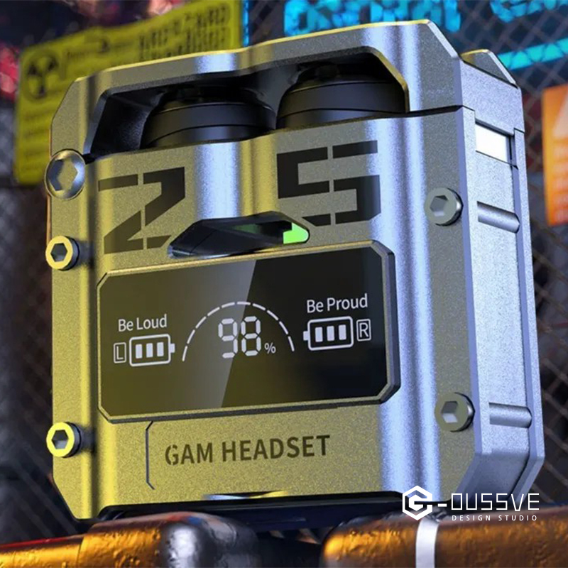 G-OUSSVE｜M25 gaming headset Bluetooth wireless 2024 new men's high sound quality sports Android& Apple universal