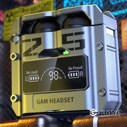 G-OUSSVE｜M25 gaming headset Bluetooth wireless 2024 new men's high sound quality sports Android& Apple universal