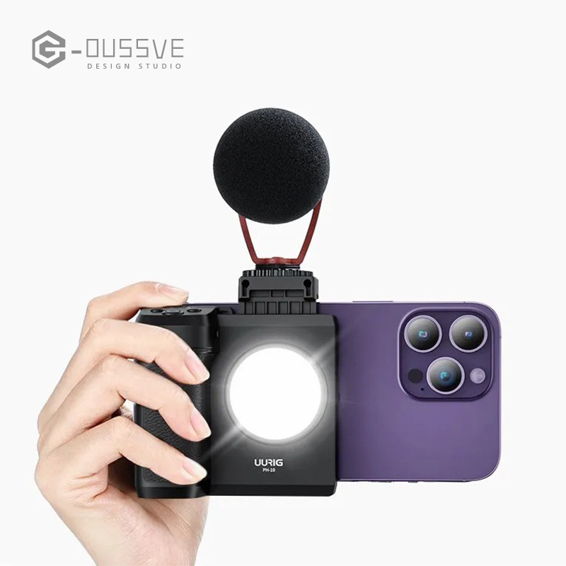 G-OUSSVE｜Phone Photography Portable Bluetooth Fill Light for Live Streaming and Phone Selfie