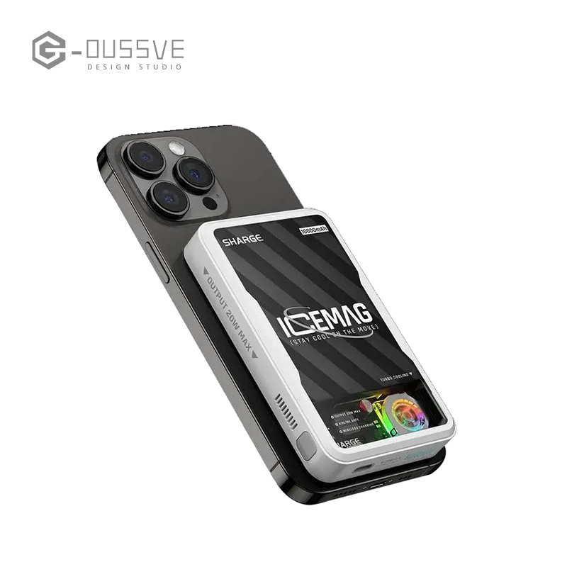 G-OUSSVE｜World's first magnetic power bank with active cooling