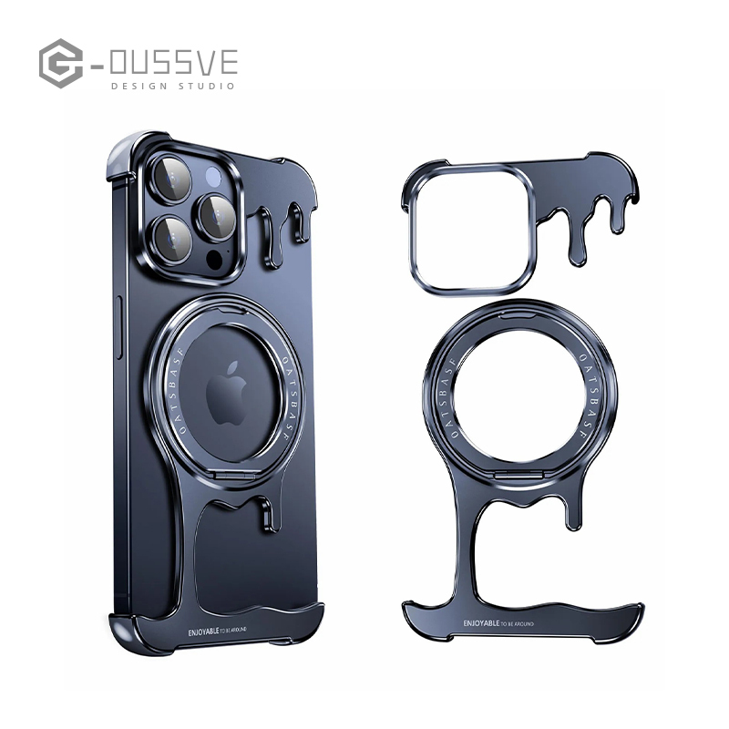 G-OUSSVE｜Liquid Metal Phone Case Sleek and stylish and frameless