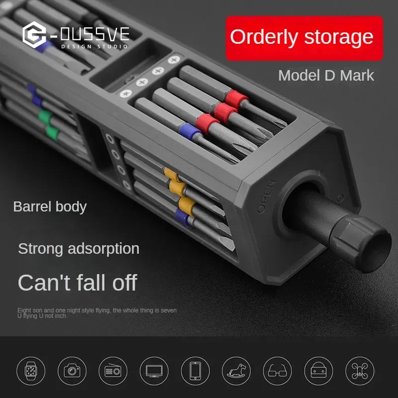 G-OUSSVE｜Micro Precision Screwdriver Set Universal Household, Electronics Tool Kit Screwdriver Kit for Computer, iPhone, Macbook, PS4, PS5, Nintendo, Xbox Controller Repair Kit