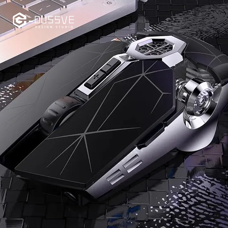 G-OUSSVE｜Wireless Mouse Charging Silent for Mechanical Revolution Queungshi/Aurora Pro/Unbounded 16 12th Gen Core I7 Gaming Laptop Silent Student Dormitory E-sports CF Chicken LOL