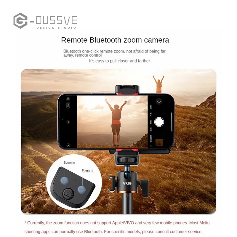G-OUSSVE｜Phone Photography Portable Bluetooth Fill Light for Live Streaming and Phone Selfie