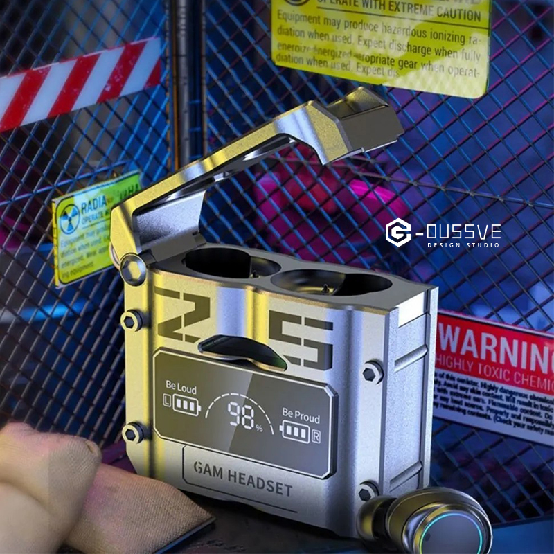 G-OUSSVE｜M25 gaming headset Bluetooth wireless 2024 new men's high sound quality sports Android& Apple universal