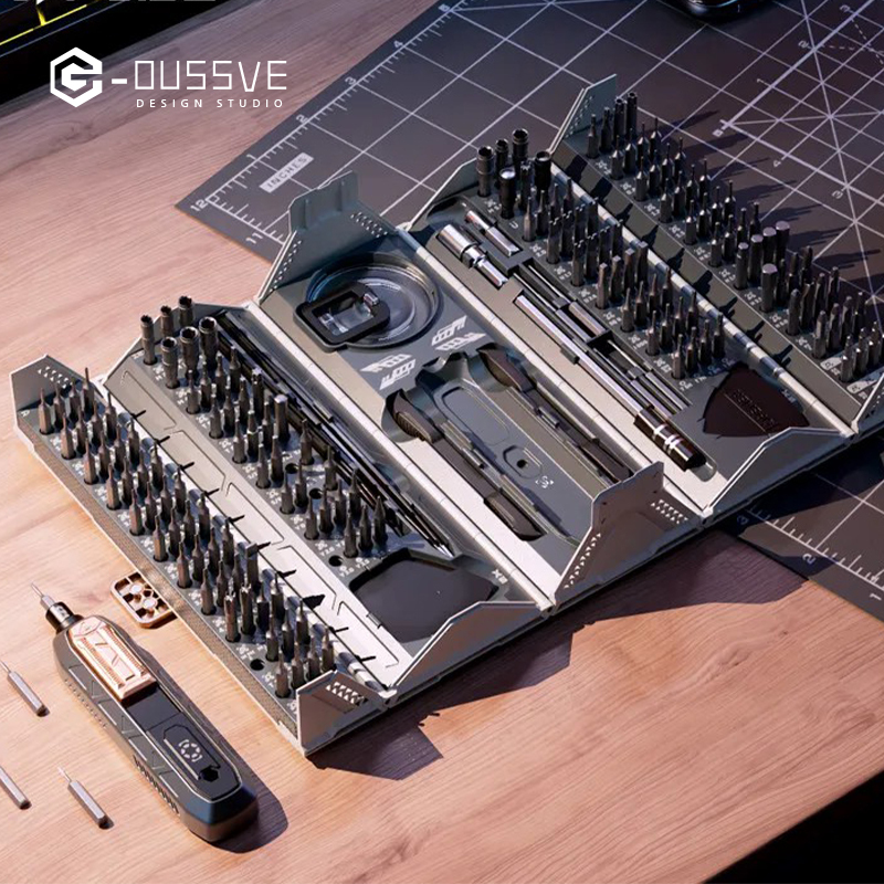 G-OUSSVE｜Cross JM-8192 Multifunctional 180-in-one Precision Screwdriver Tool Set Mobile Phone Maintenance Tools