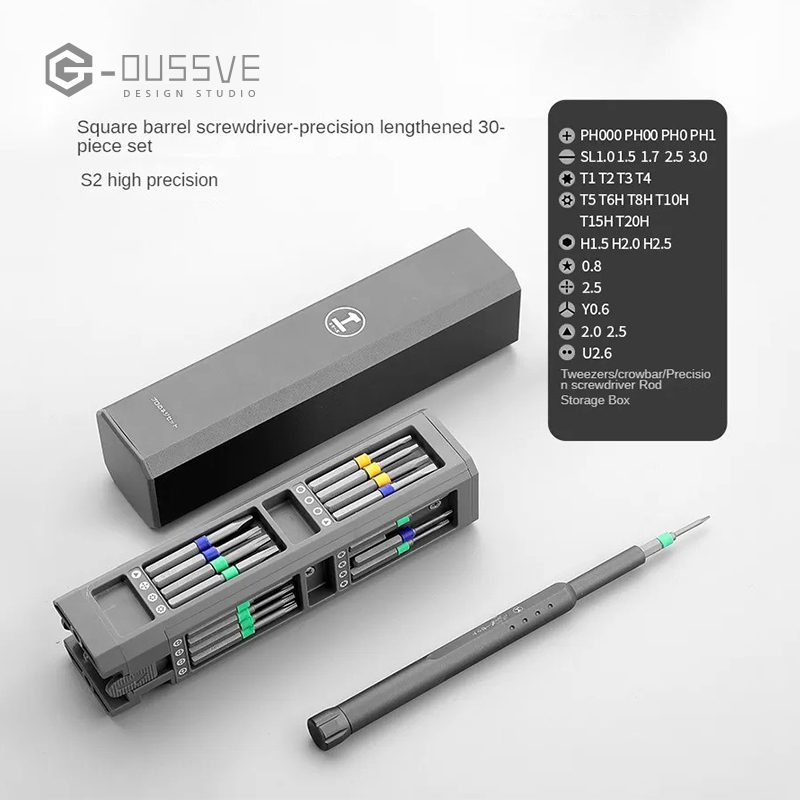G-OUSSVE｜Micro Precision Screwdriver Set Universal Household, Electronics Tool Kit Screwdriver Kit for Computer, iPhone, Macbook, PS4, PS5, Nintendo, Xbox Controller Repair Kit