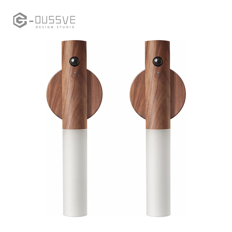 G-OUSSVE｜Magnetic Led Night Lamp Rechargeable Portable Motion Sensor Night Light No Plug USB Charge Wall Lamp for Hallway Bedroom Wardrobe Table Stairwell Cabinet Kitchen
