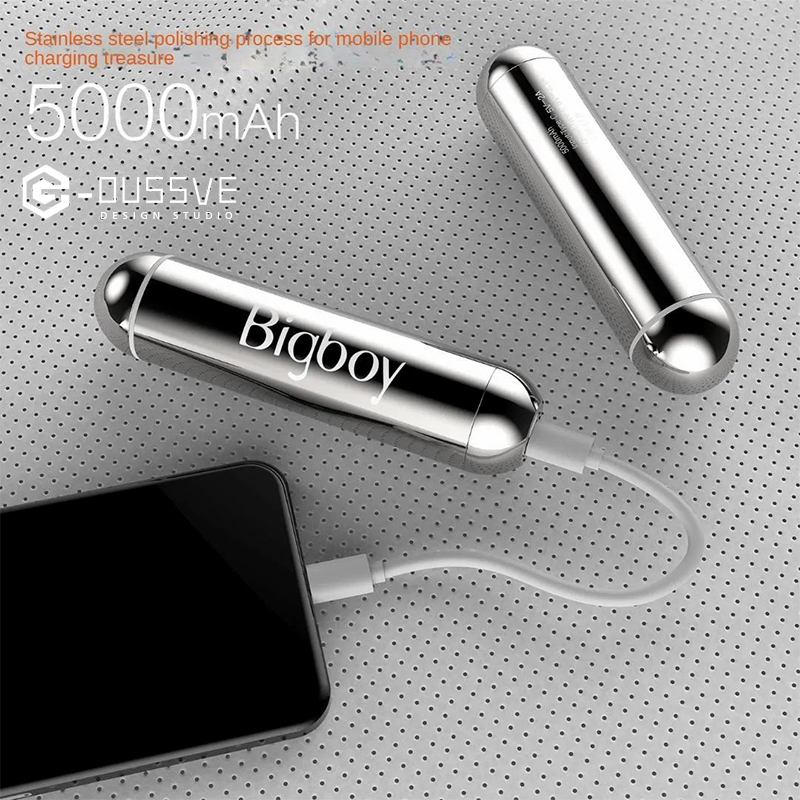 G-OUSSVE｜BIGBOY Massage for Eye and Face Vibration Alloy  Instrument Cylindrical Vibration with Charging Bank Treasure Compact and Portable Creative Fashion Design