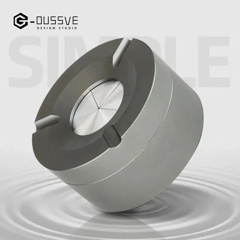 G-OUSSVE｜Anti Ash Ashtray Stainless Steel, Office and Home Stainless Steel Ashtray