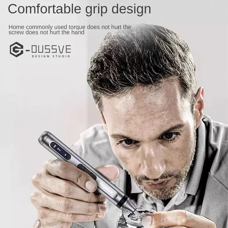 G-OUSSVE｜Mini Electric Screwdriver, Electric Screwdriver, Automatic Precision Screwdriver, Household Charging Driver, Mobile Phone Maintenance Tool Set