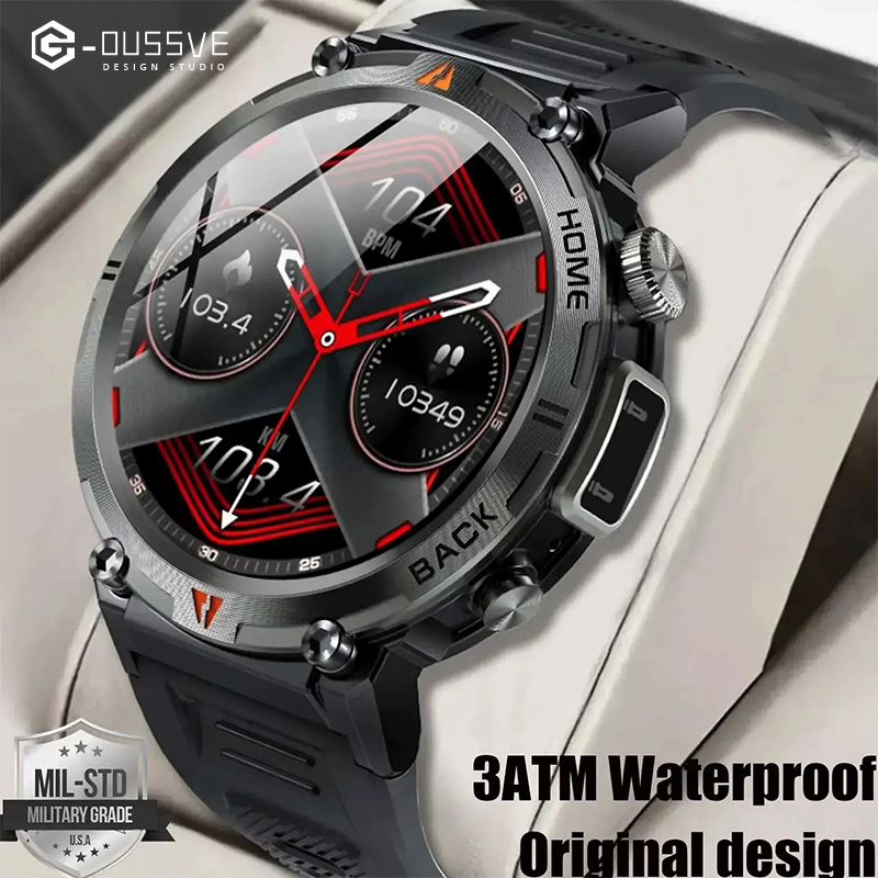 G-OUSSVE｜Smart Military Watch 3ATM Waterproof 2024  Design