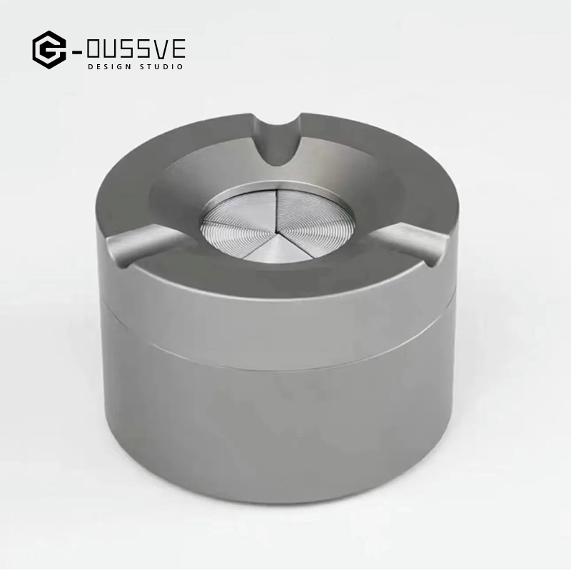 G-OUSSVE｜Anti Ash Ashtray Stainless Steel, Office and Home Stainless Steel Ashtray