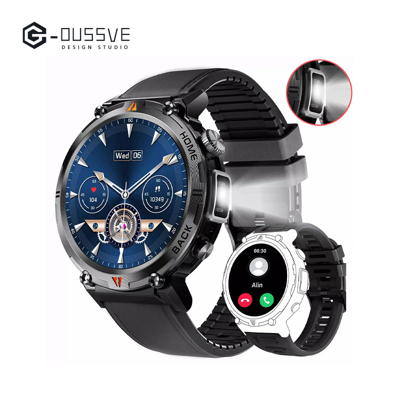 G-OUSSVE｜Smart Military Watch 3ATM Waterproof 2024  Design