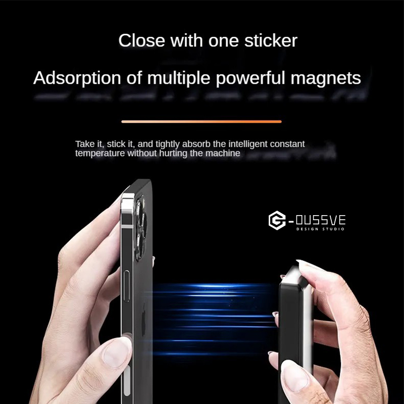 G-OUSSVE｜Punk Transparent Apple Six Piece Set Suitable for iPhone Wireless Charging Fast Adaptor Five Piece Set Accessories Gift Box